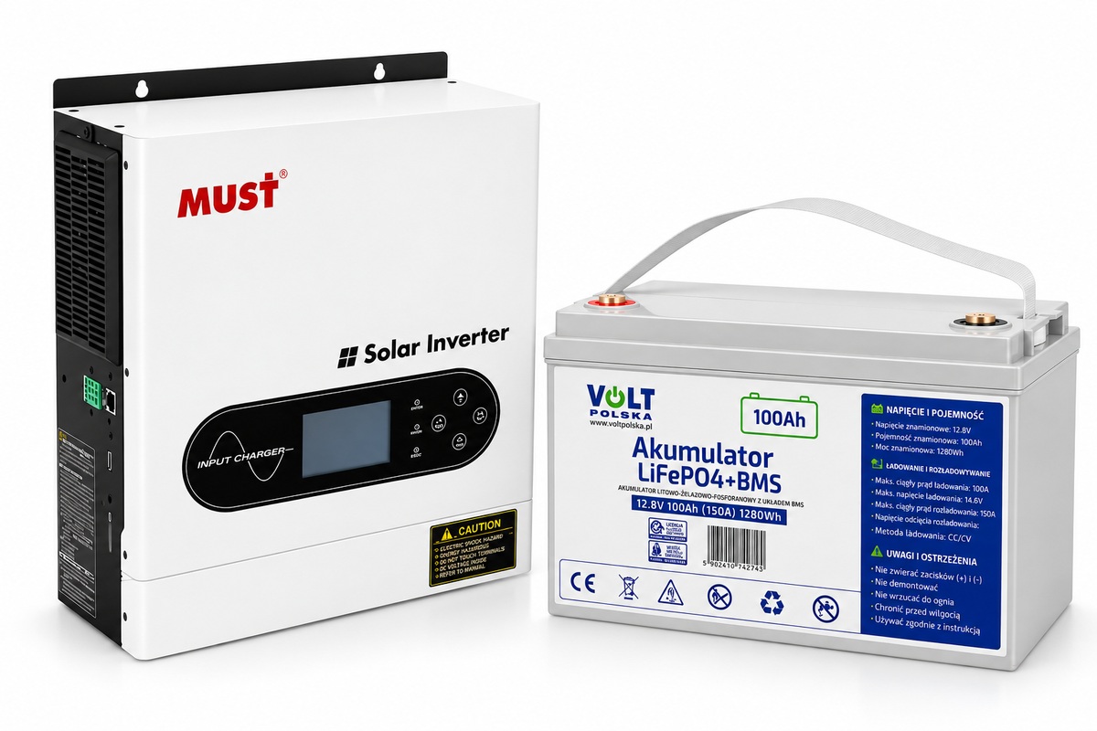 MUST + VOLT POLSKA 2 кВт / 1,28 кВт·год